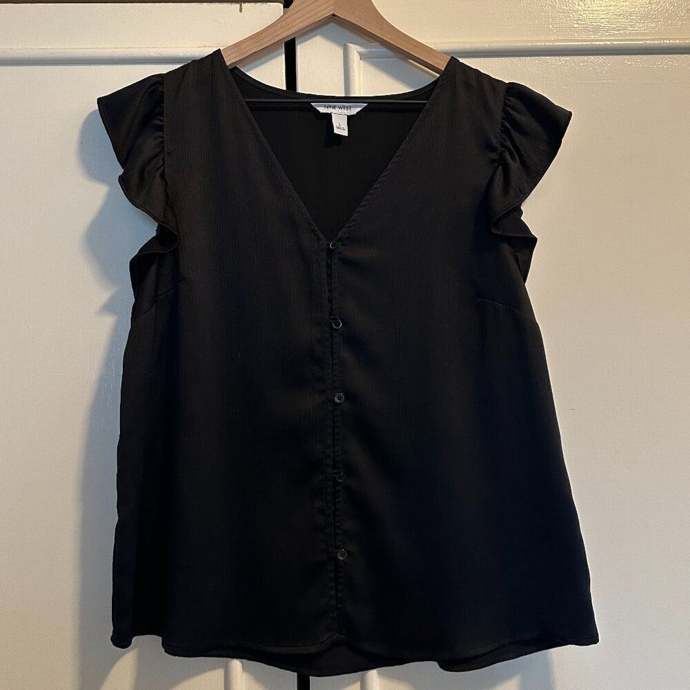 Nine West Button Down Blouse